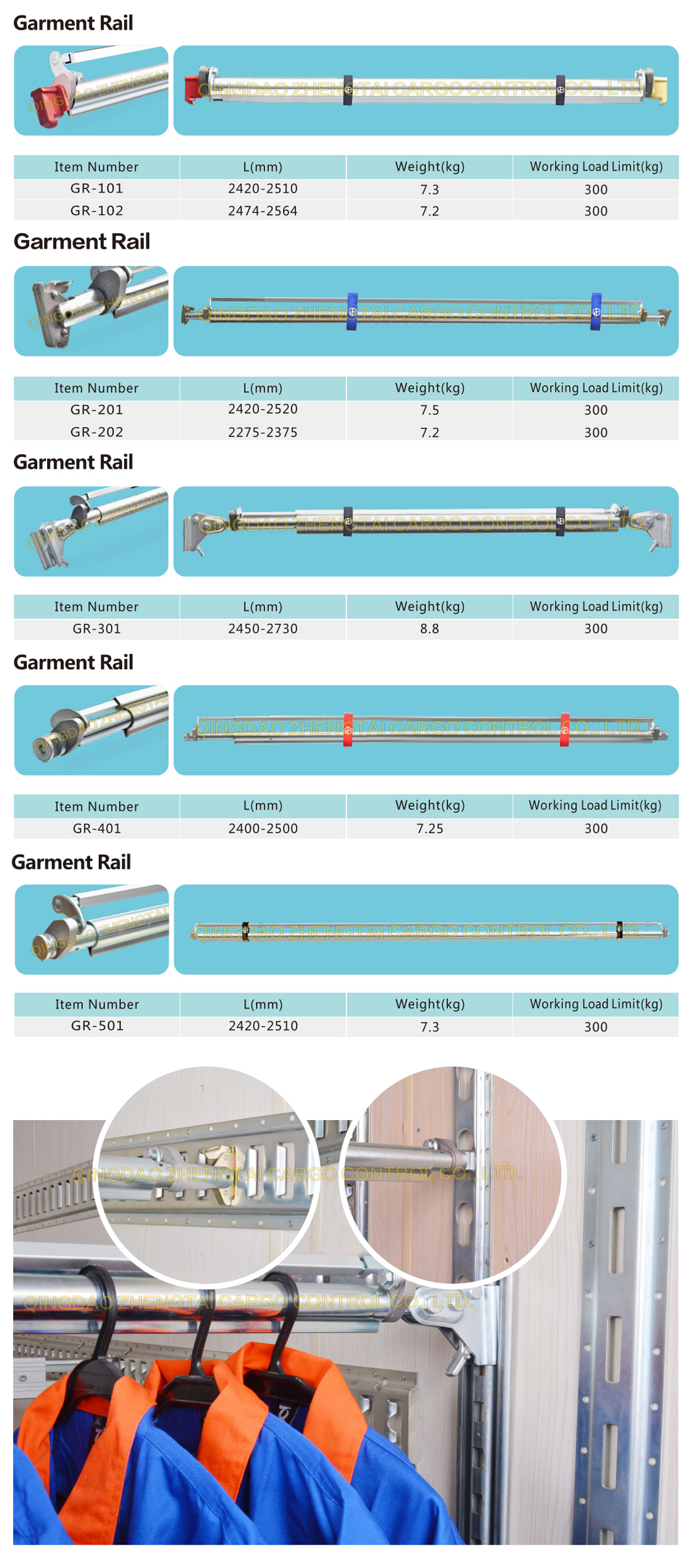 Garment Rail Series